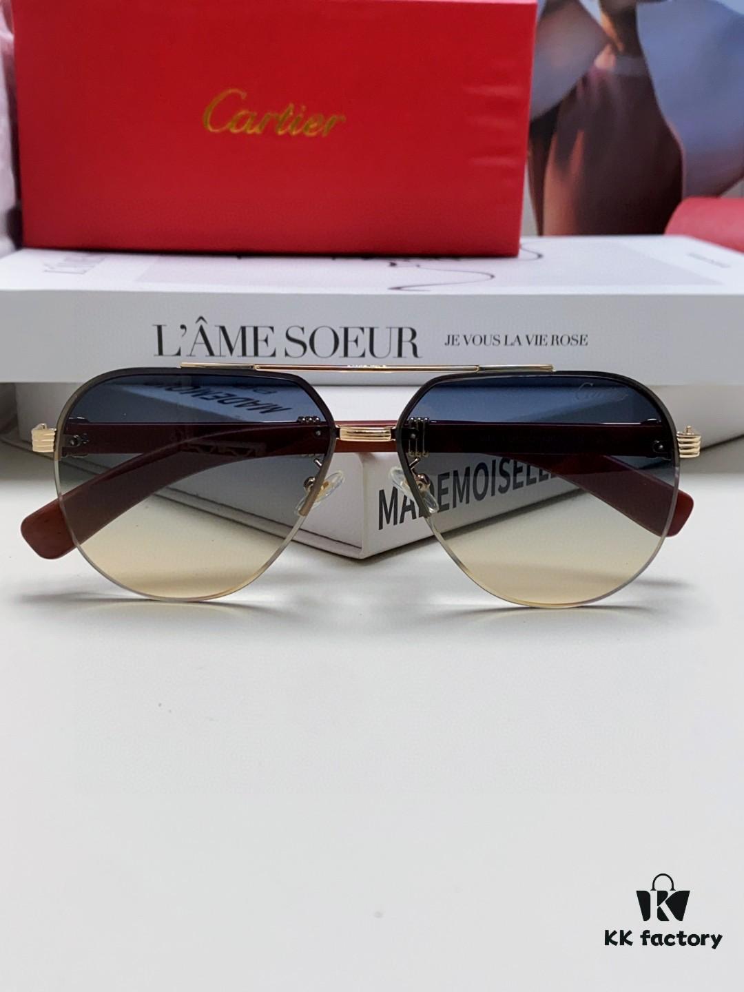 6931fb703a89a121ed54c1d2 Cartier 2024 Retro Double-Bridge Myopia Sunglasses, UV Protection, Oversized Frame, Unisex Sun Glasses for Driving
