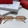 6931fb713a89a121ed54c1ed Cartier 2024 New Square Frameless Cut-out Sunglasses for Women, Slimming and Stylish, European and American Fashion INS-style Street Snap Cool Sunglasses, Trendy Small Eyewear