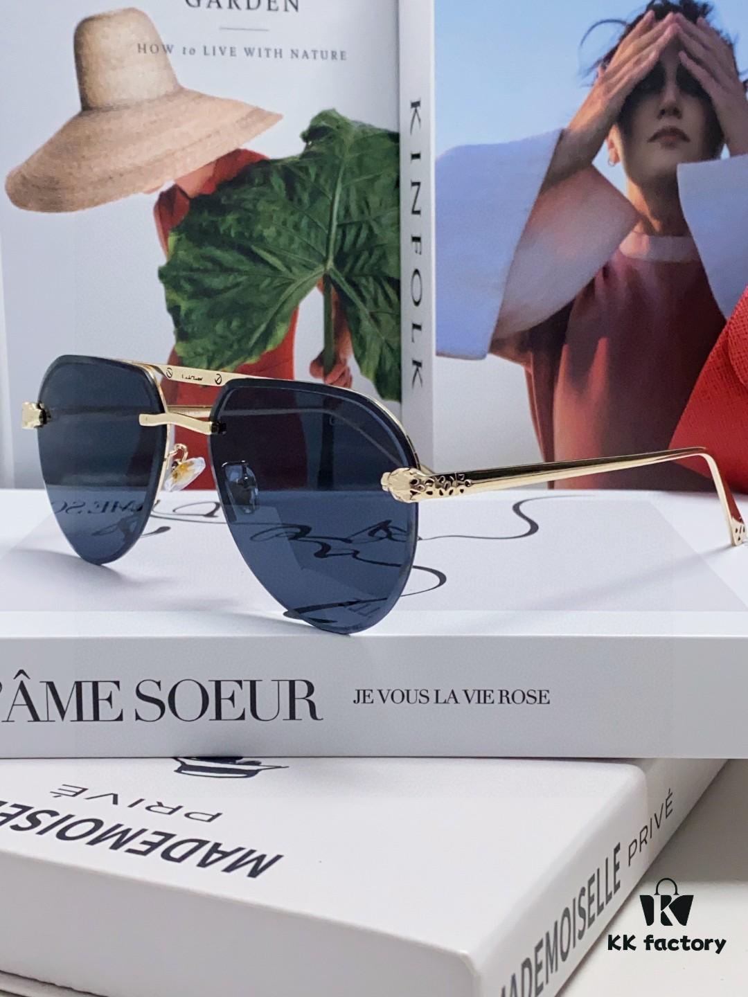 6931fb723a89a121ed54c1f3 Cartier Unisex Round-Framed Sunglasses, New Lightweight Metal Sun Glasses for Men and Women, Fashionable and Luxurious Driving Eyewear