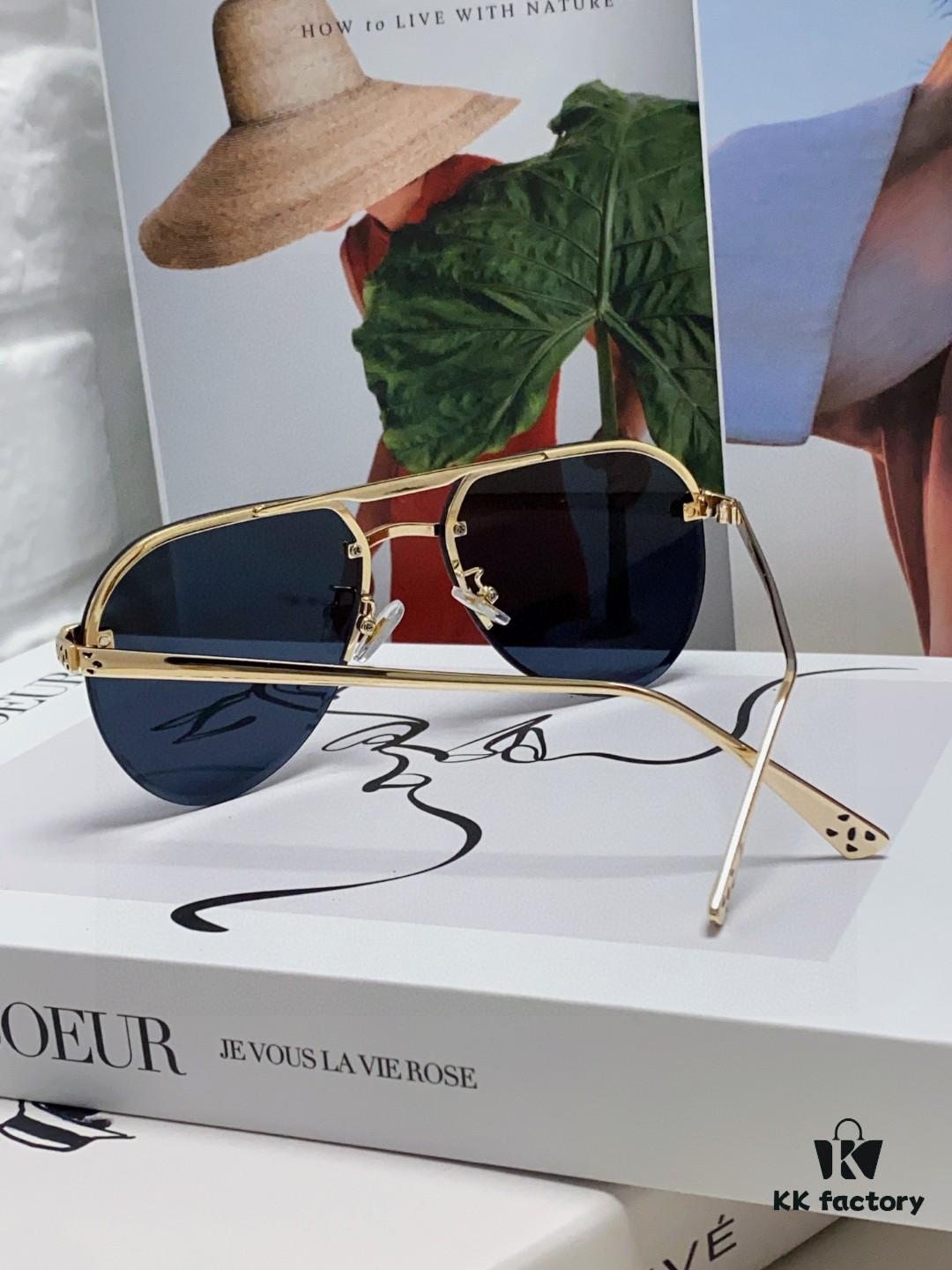 6931fb723a89a121ed54c1f5 Cartier Unisex Round-Framed Sunglasses, New Lightweight Metal Sun Glasses for Men and Women, Fashionable and Luxurious Driving Eyewear