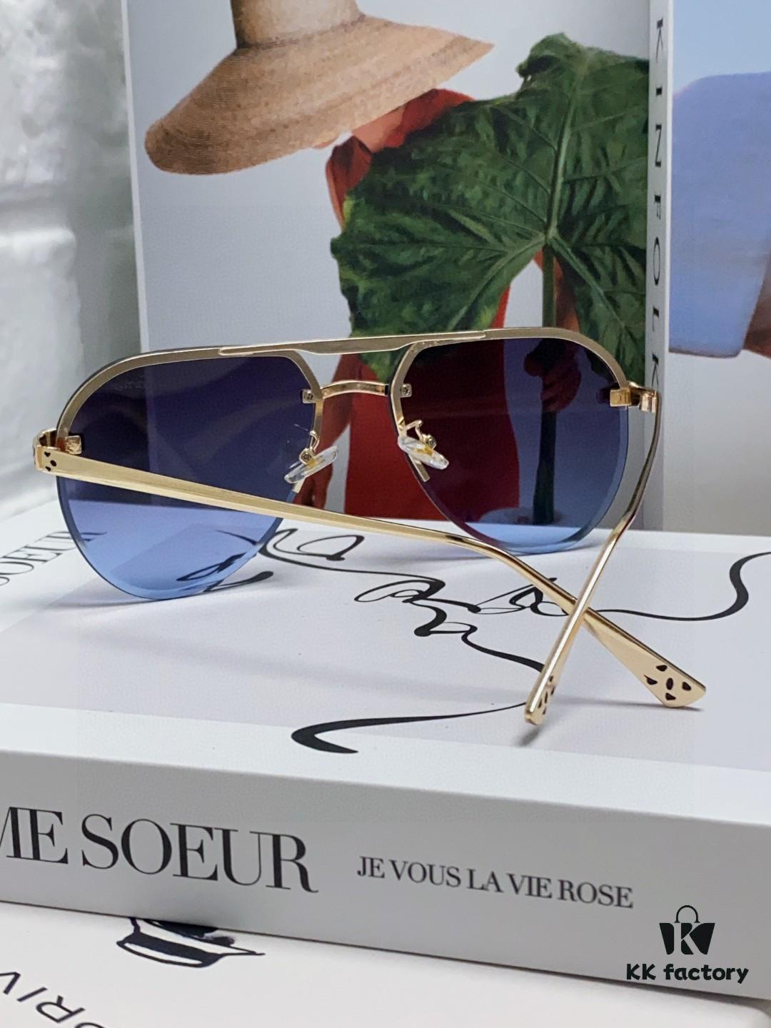 6931fb743a89a121ed54c212 Cartier Unisex Round-Framed Sunglasses, Lightweight Metal Sun Glasses for Men and Women, Fashionable and Luxurious Driving Eyewear