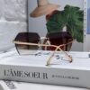 6931fb763a89a121ed54c227 Cartier 2024 New Collection Frameless Sunglasses for Women, Classic Leopard-Print Temples, Diamond-Cut Edges, Premium Gradient Lenses, Oversized Sun Glasses
