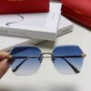 6931fb763a89a121ed54c232 Cartier 2024 New Unframed Sunglasses for Women, Classic Leopard-pattern Temples, Diamond-cut Edges, Gradient Lenses, Oversized Luxury Sunglasses