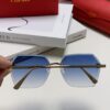 6931fb773a89a121ed54c233 Cartier 2024 New Unframed Sunglasses for Women, Classic Leopard-pattern Temples, Diamond-cut Edges, Gradient Lenses, Oversized Luxury Sunglasses