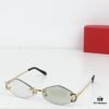 155Cartier* Photochromic Lens, European and American Small Narrow Frame, CT8100359, Size: 48□27-135