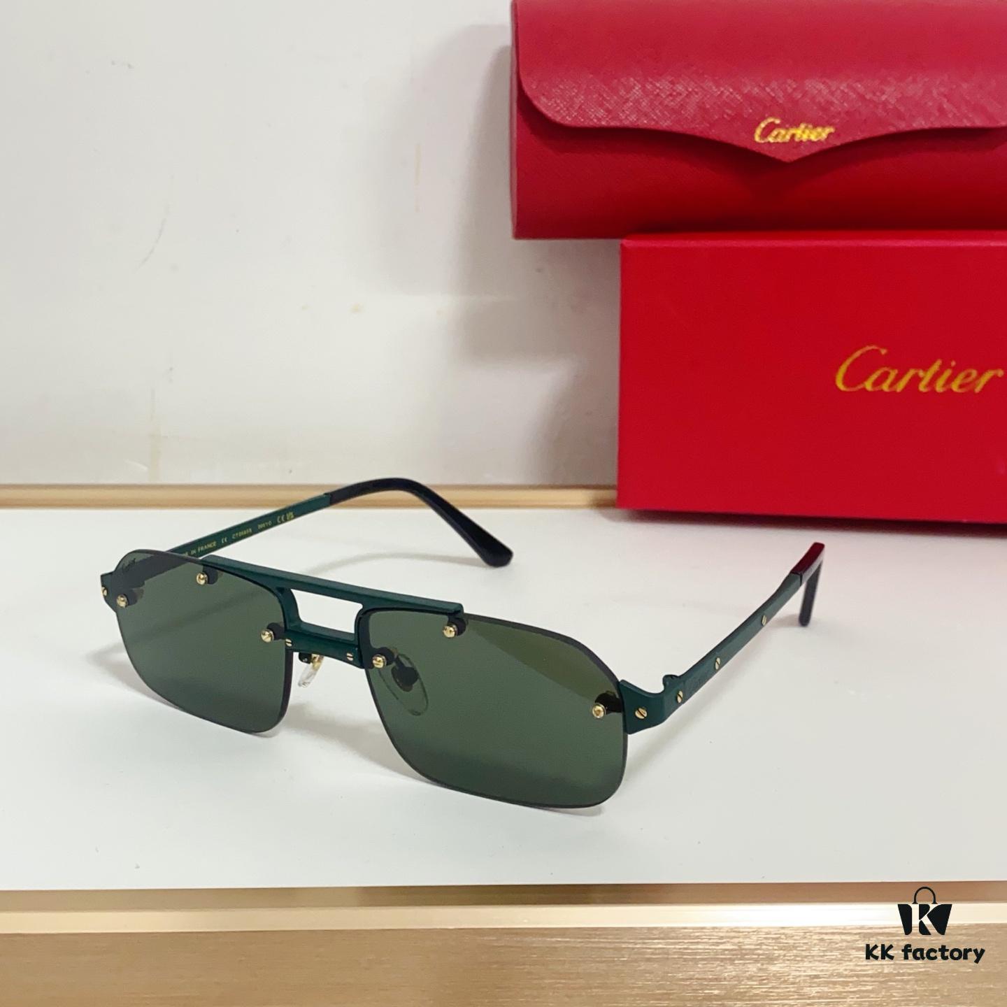 135 Cartier MOD: CT0660S Size: 57□19-143