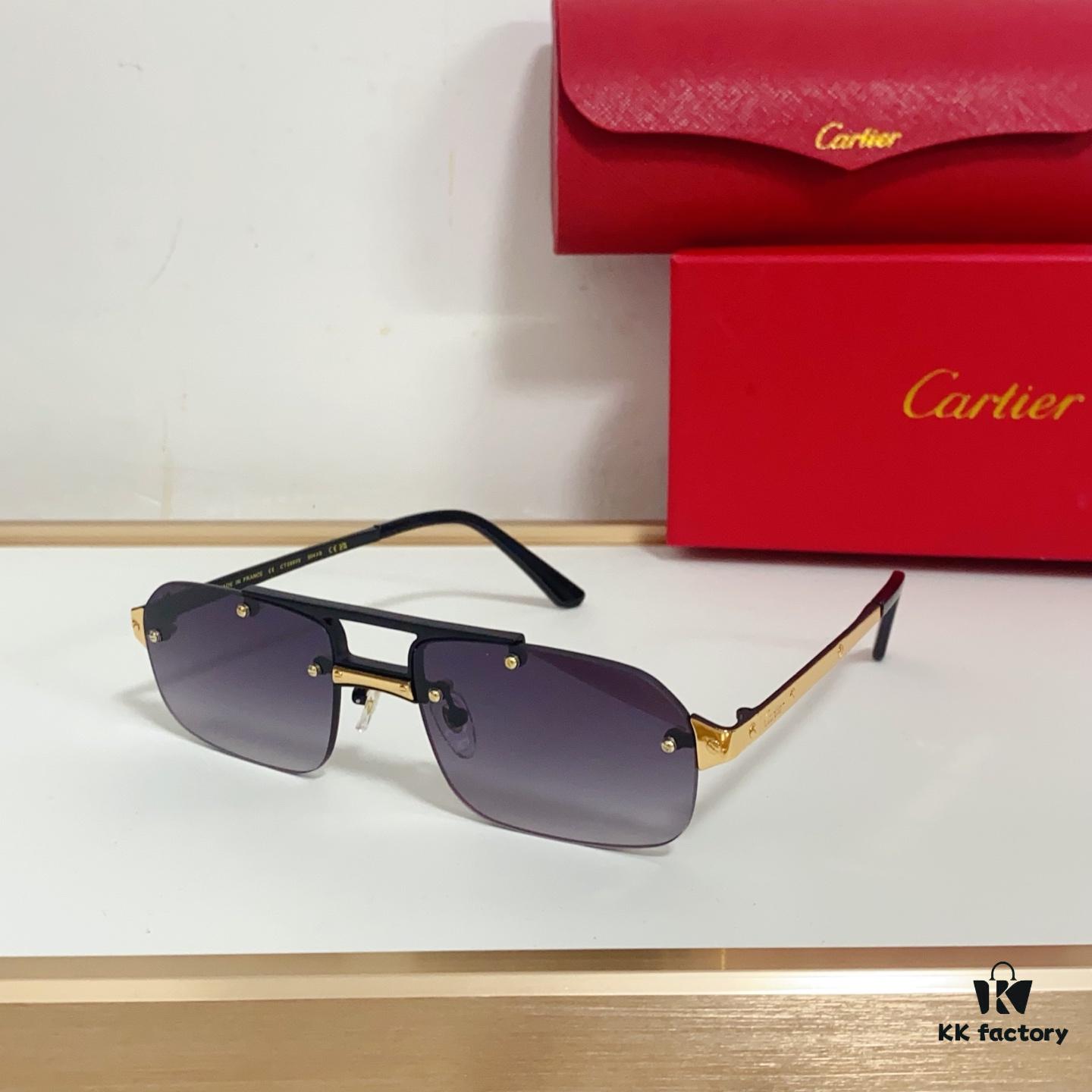 135 Cartier MOD: CT0660S Size: 57□19-143