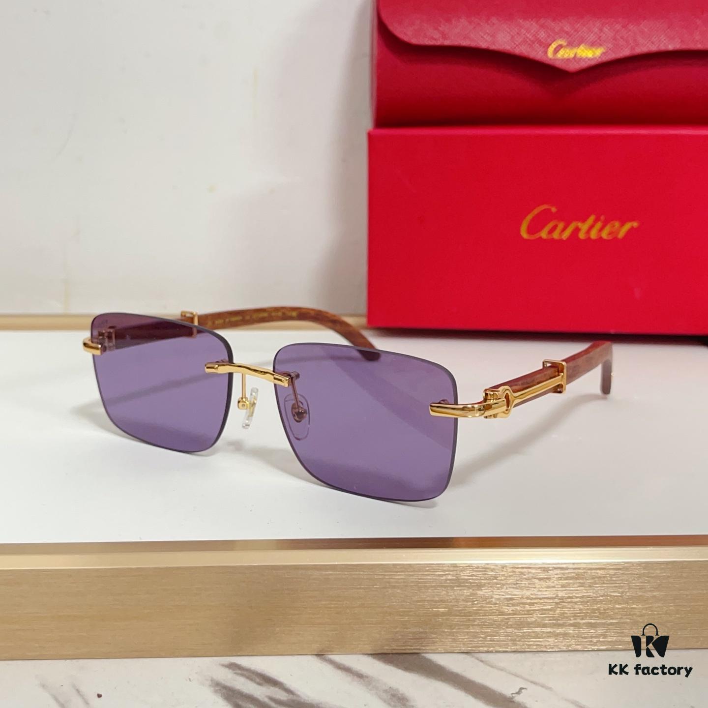 135 Cartier MOD: CT0608S Size: 60□17 142