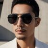 Cartier Unisex Polarized Sunglasses, Dual-Tone Lacquer Finish, Premium Imported Polarized Lenses by Polaroid, Exquisite Craftsmanship for Superior Style