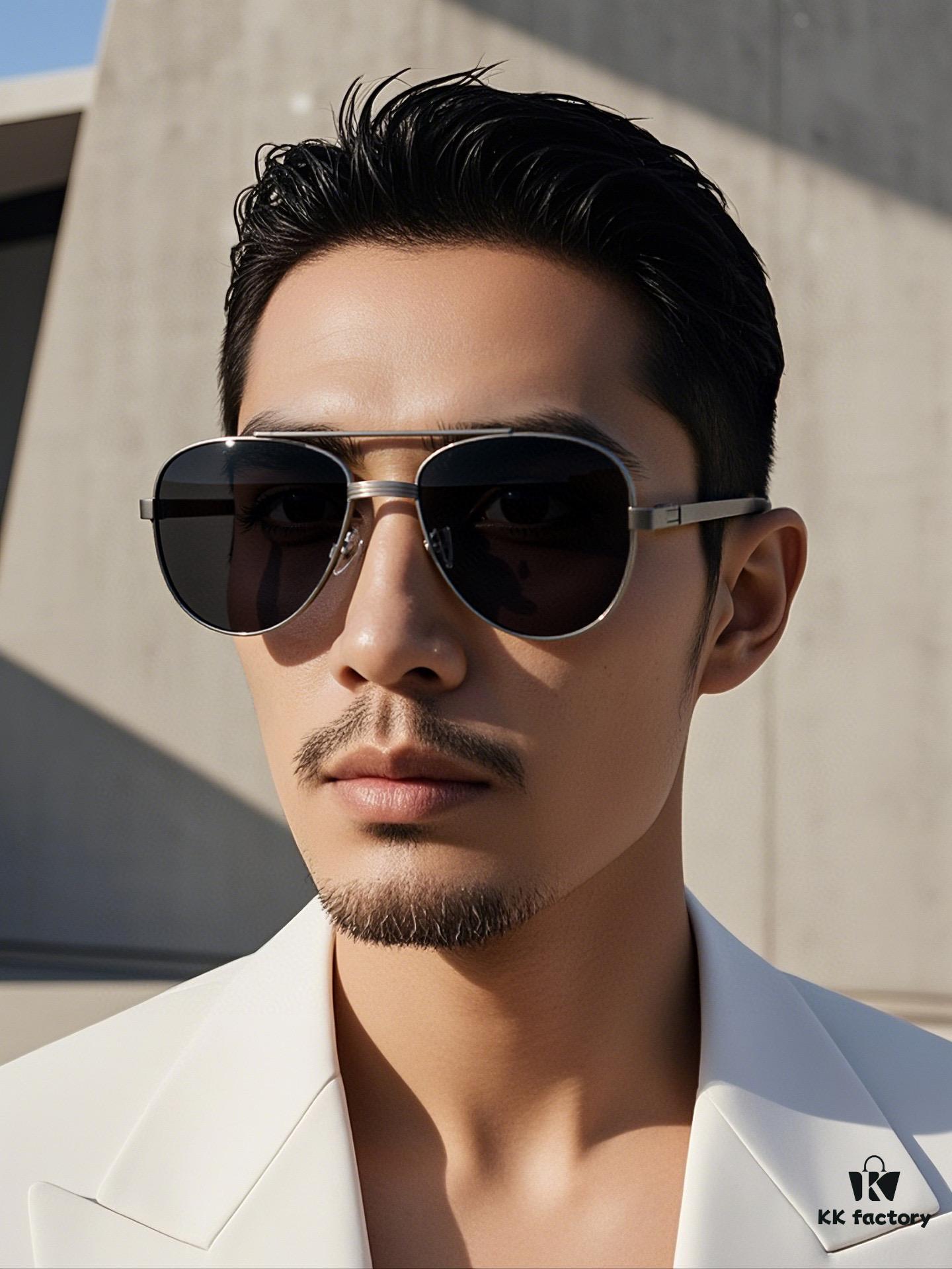 Cartier Unisex Polarized Sunglasses, Dual-Tone Lacquer Finish, Premium Imported Polarized Lenses by Polaroid, Exquisite Craftsmanship for Superior Style