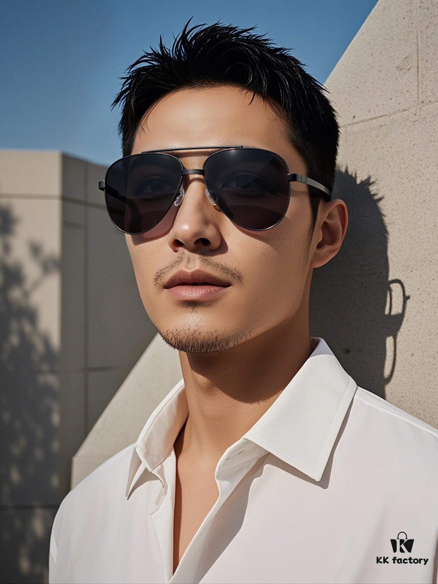 Cartier Unisex Polarized Sunglasses, Dual-Tone Lacquer Finish, Premium Imported Polarized Lenses by Polaroid, Exquisite Craftsmanship for Superior Style
