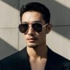 Cartier Unisex Polarized Sunglasses, Dual-Tone Lacquer Finish, Premium Imported Polarized Lenses by Polaroid, Exquisite Craftsmanship for Superior Style