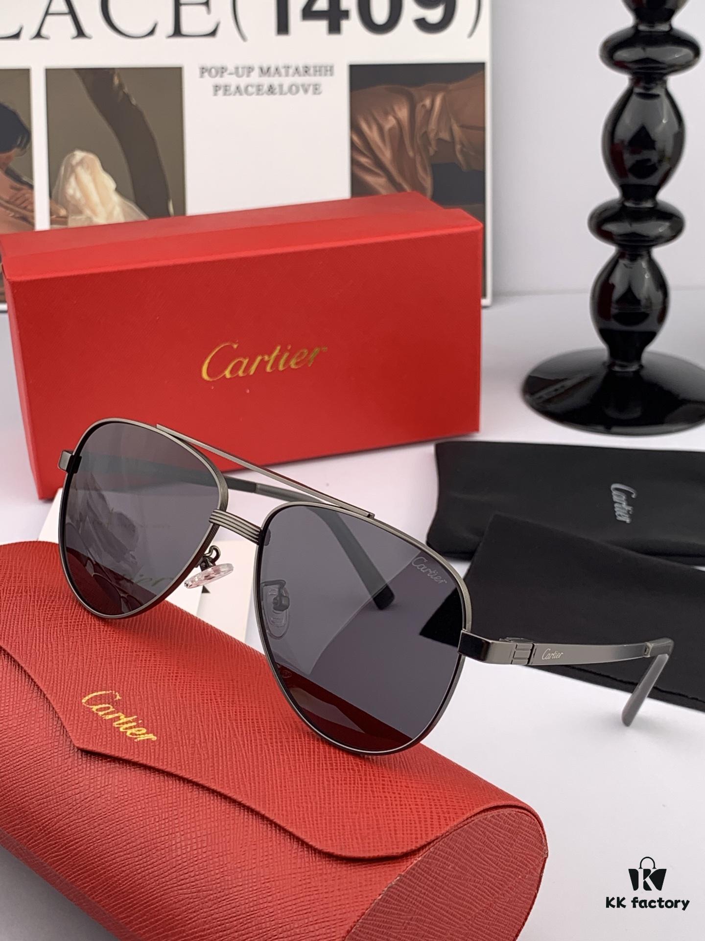6931fb833a89a121ed54c2cf Cartier Unisex Polarized Sunglasses with Dual-Tone Lacquer Finish, Imported Polaroid Lenses, Premium Craftsmanship for Ultimate Style