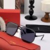 Cartier Unisex Sunglasses, Fashionable and Elegant, High-End Quality, Handcrafted Classic Design with Premium Weight and Texture, Electroplated and Polished Finish