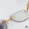 6931fb843a89a121ed54c2e5 185 Cartier Square Photochromic Sunglasses Model CT9527O Size 56-17