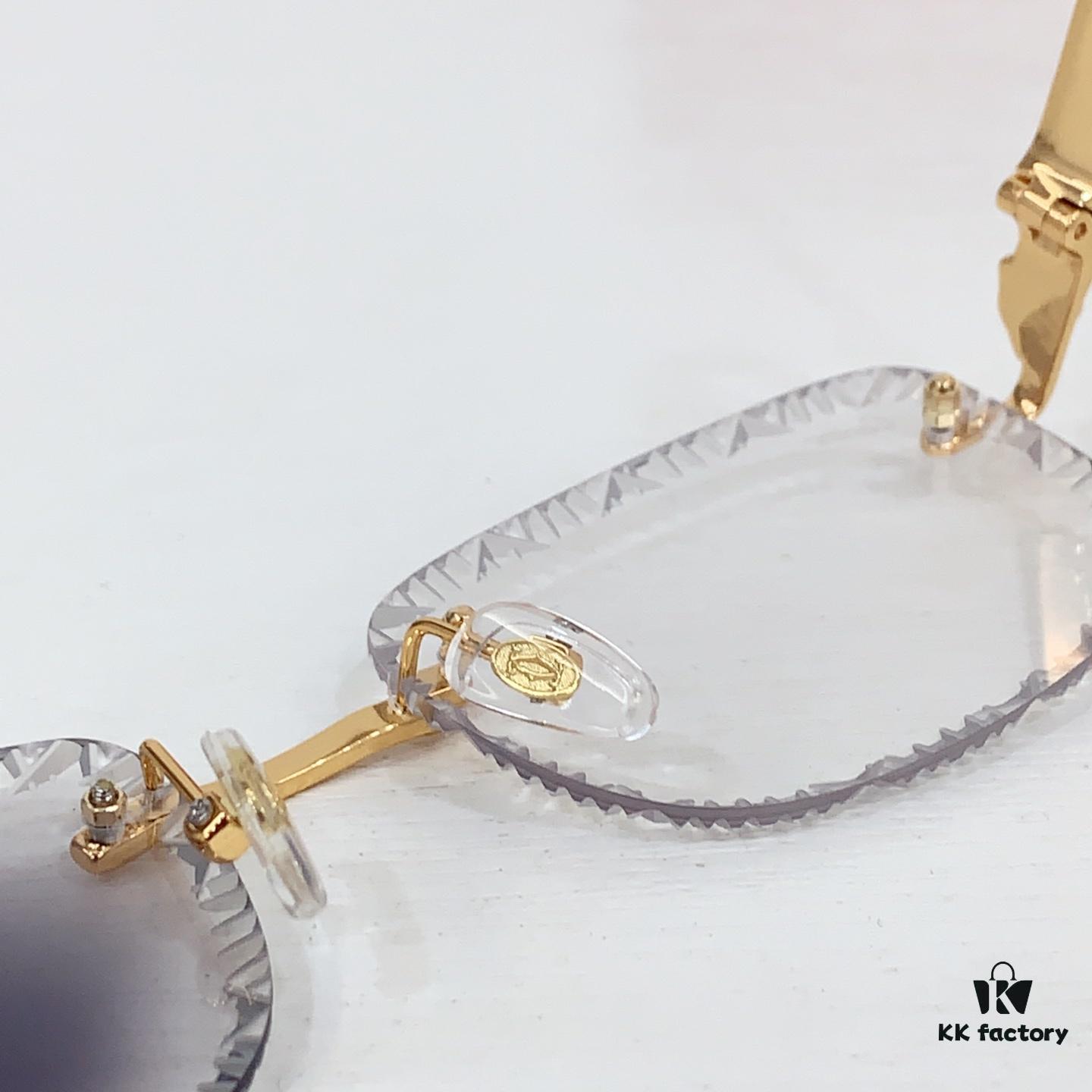 6931fb843a89a121ed54c2e5 185 Cartier Square Photochromic Sunglasses Model CT9527O Size 56-17