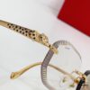 6931fb853a89a121ed54c2f1 185 Cartier Round Photochromic Lens Sunglasses Model CT9527O Size 56-17