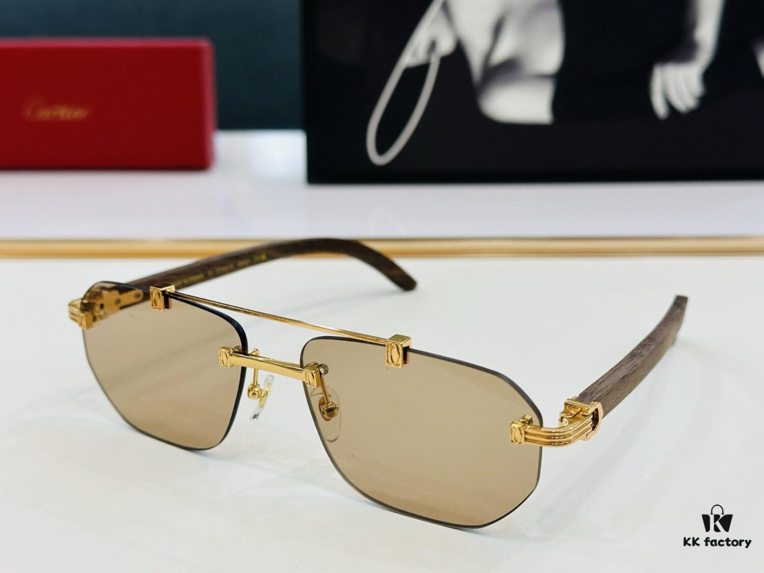 6931fb863a89a121ed54c2fb New Arrival Cartier MODEL: CT0621S Size: 59□18-143 High-Quality Iconic Brand Driving Sunglasses