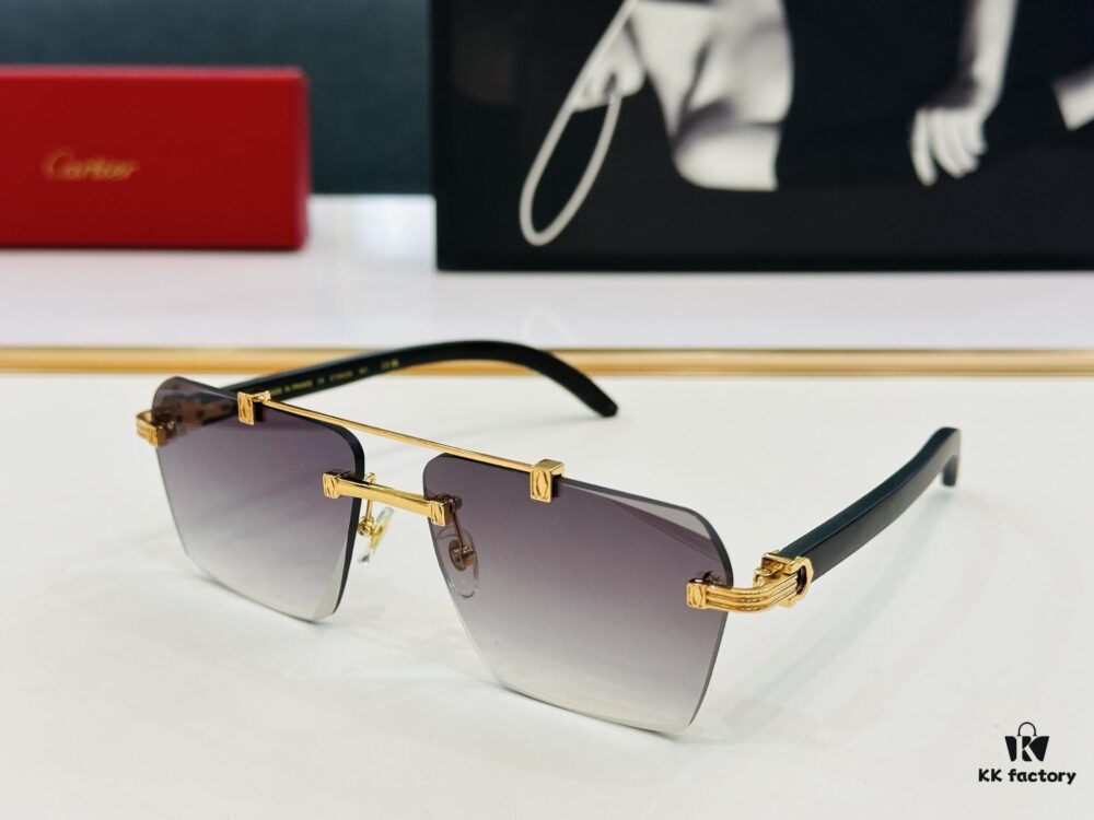 New Arrival Cartier Model: CT0622S Size: 59□18-143 High-Quality Brand-Iconic Driving Sunglasses