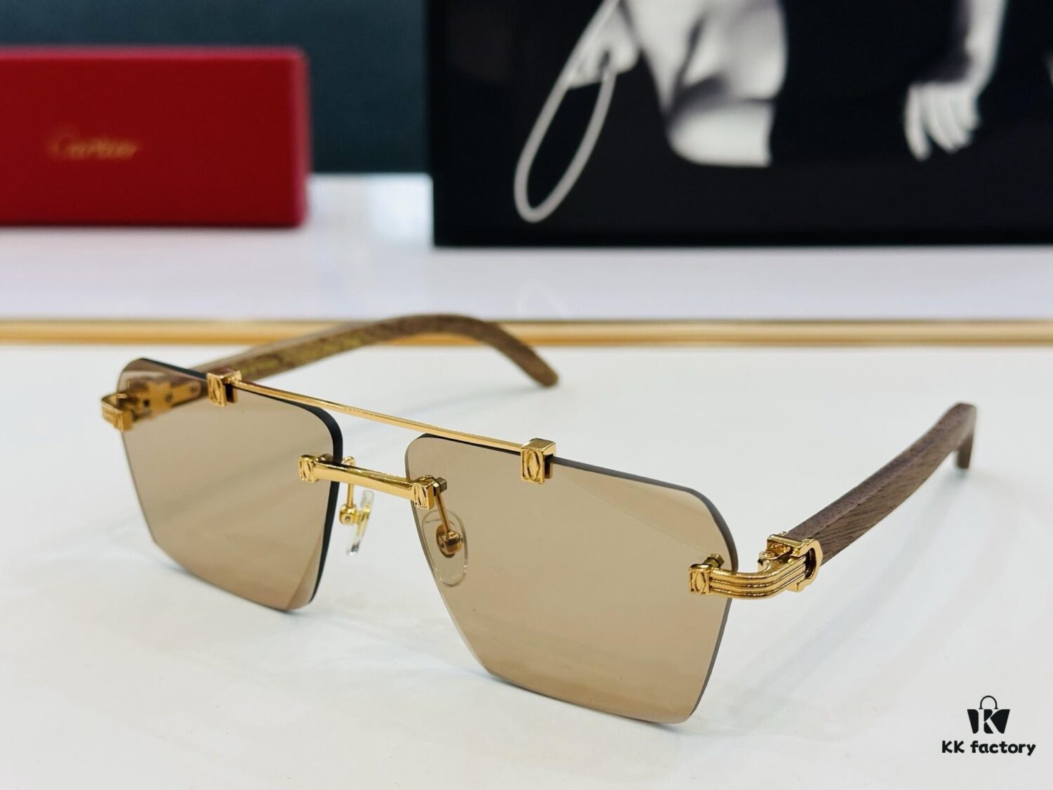 6931fb873a89a121ed54c303 New Arrival Cartier Model: CT0622S Size: 59□18-143 High-Quality Brand-Iconic Driving Sunglasses