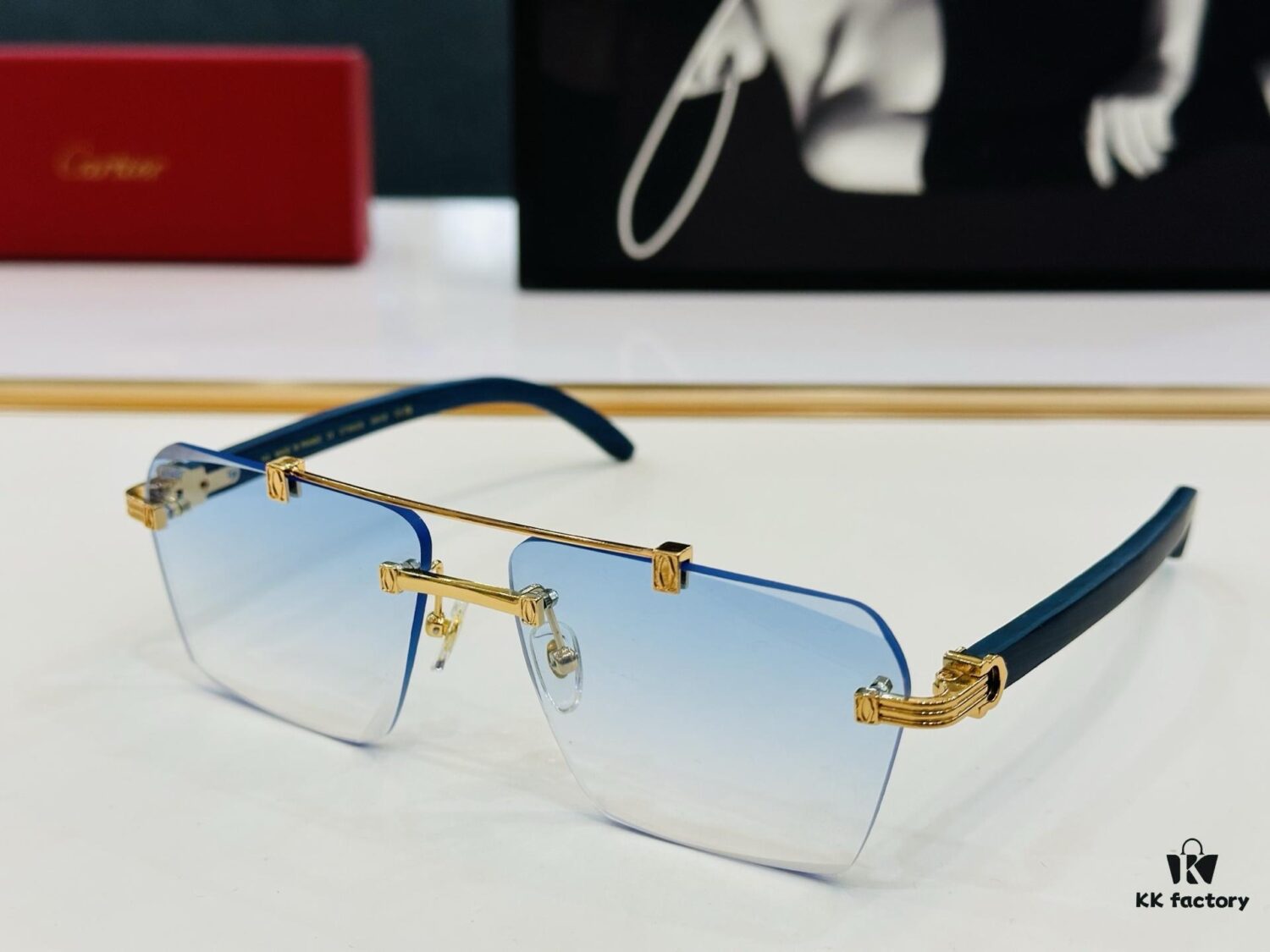 6931fb873a89a121ed54c304 New Arrival Cartier Model: CT0622S Size: 59□18-143 High-Quality Brand-Iconic Driving Sunglasses