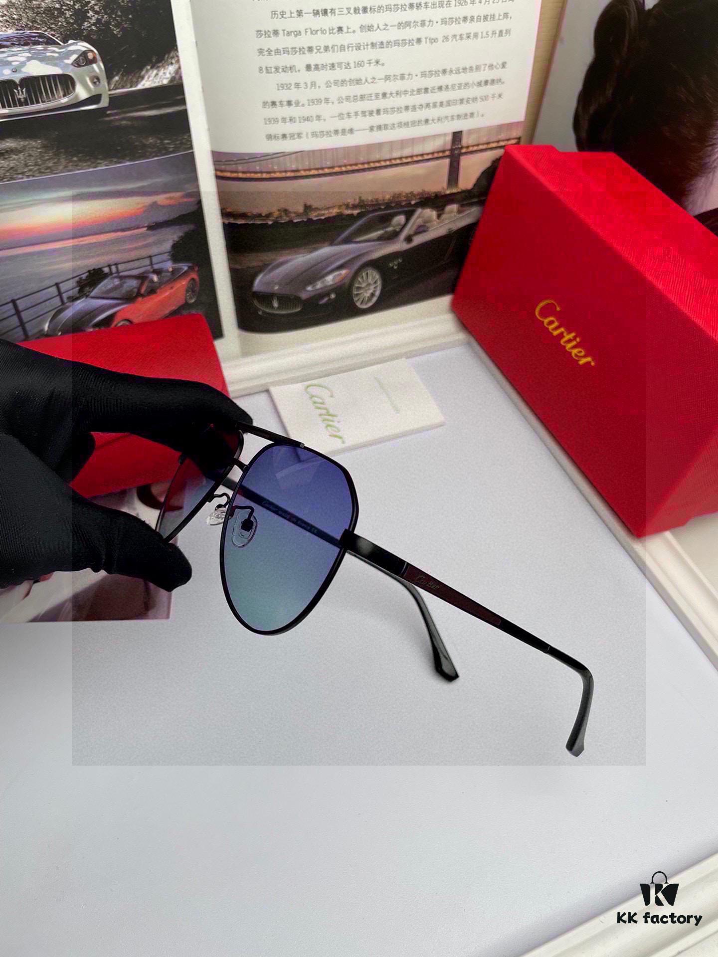 6931fb873a89a121ed54c30a New Arrival 💥 Brand: Cartier Unisex Polarized Sunglasses