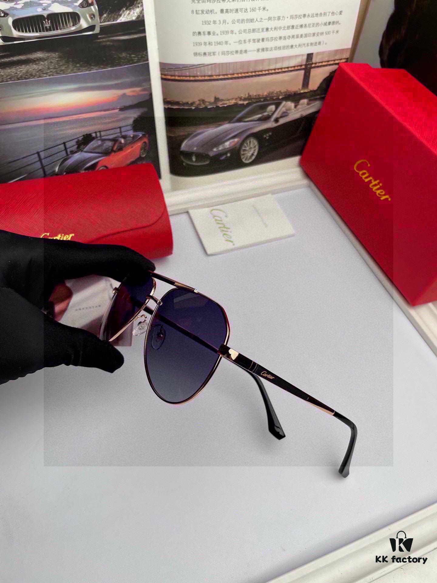 6931fb873a89a121ed54c30b New Arrival 💥 Brand: Cartier Unisex Polarized Sunglasses