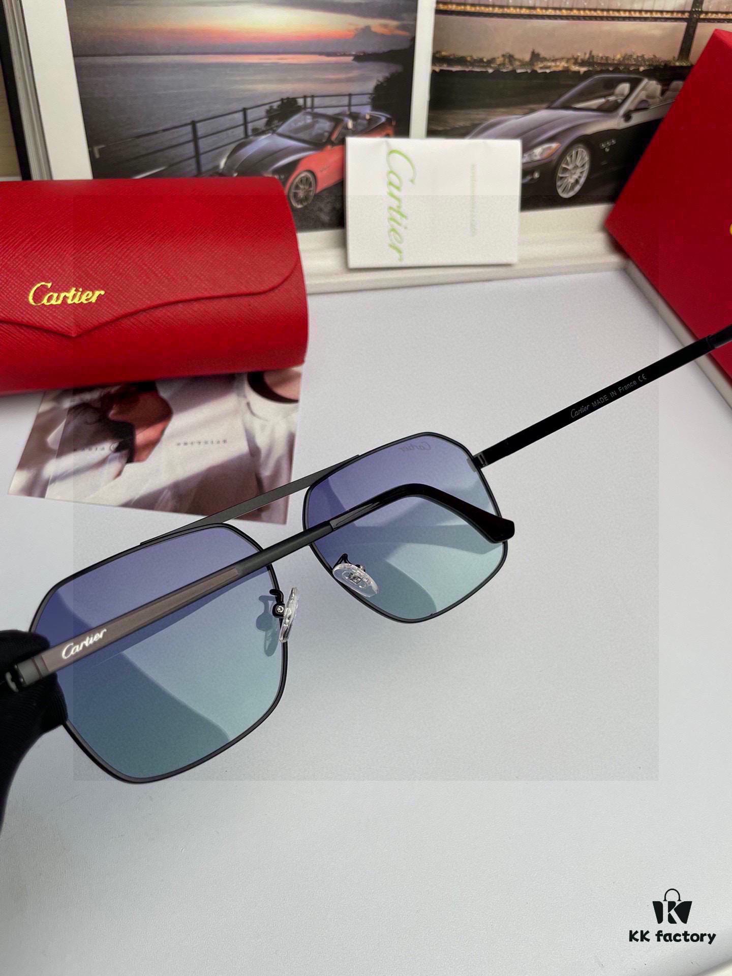6931fb883a89a121ed54c318 New Arrival 💥 Brand: Cartier Unisex Polarized Sunglasses
