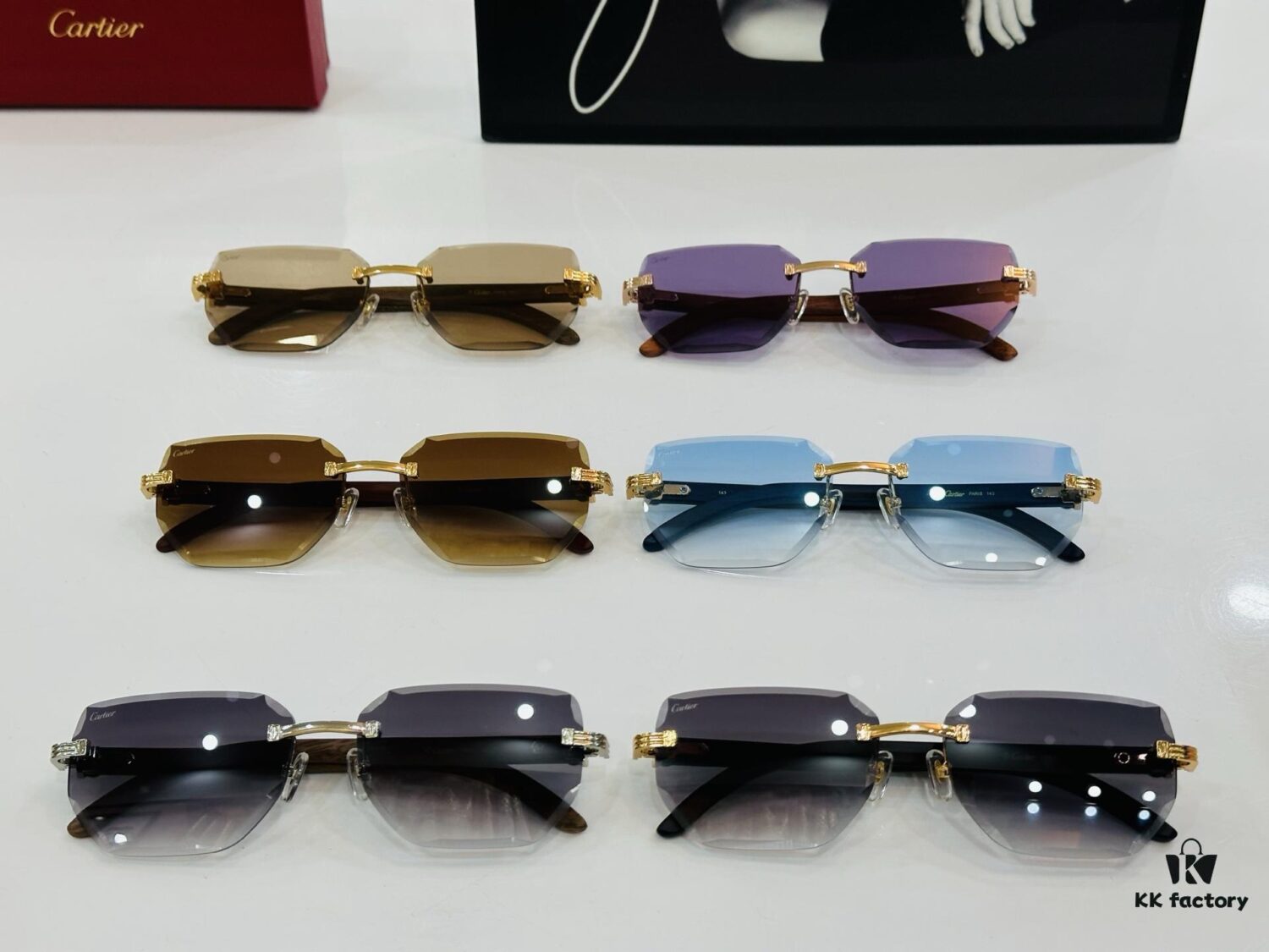 6931fb8a3a89a121ed54c32b New Arrival Cartier CA Model CT0620S Size 59□18-143 High-Quality Brand-Iconic XL Driving Sunglasses