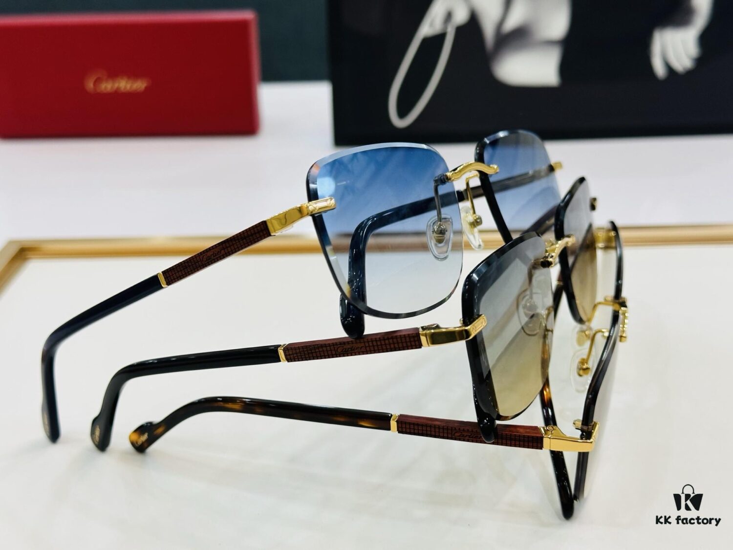 6931fb8b3a89a121ed54c33b New Arrival Cartier Model CT0482S Size 59-18-140 High-Quality Luxury Brand Iconic G-Type Driving Sunglasses