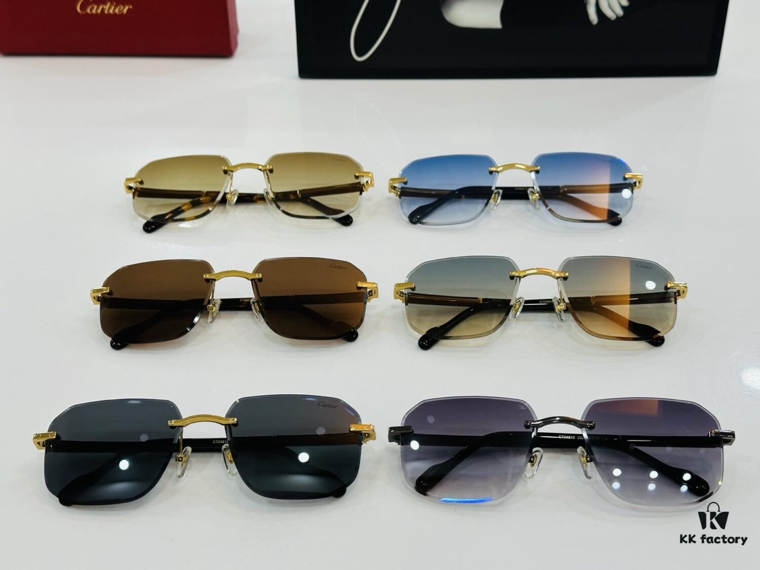 6931fb8c3a89a121ed54c346 New Arrival Cartier CA Model CT0481S Size 60-18-140 High Quality Brand Signature G Driving Sunglasses