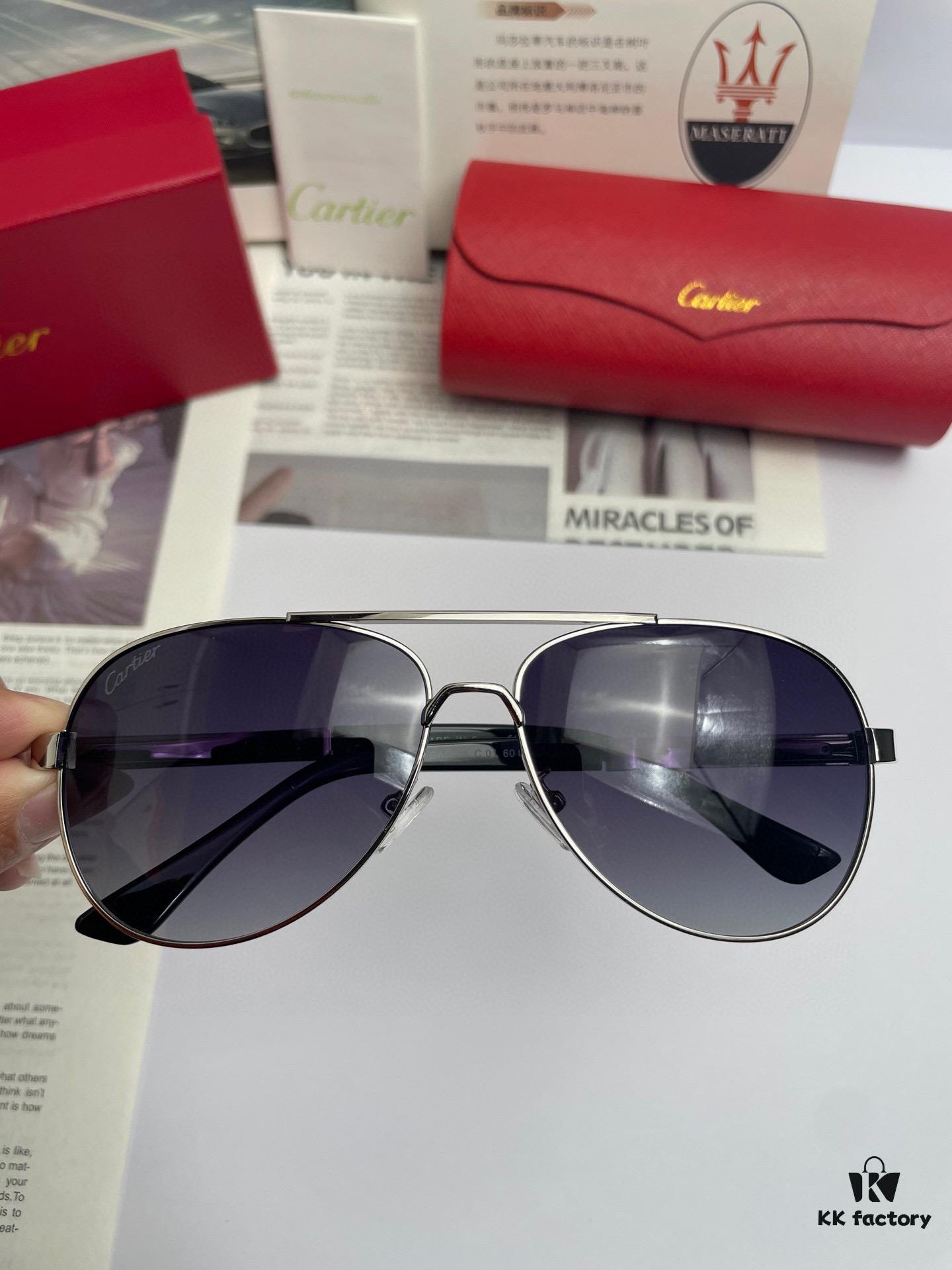 6931fb8d3a89a121ed54c35d New Arrival 💥 Brand: Cartier Unisex Polarized Sunglasses with High-Definition Nylon Lenses and Metal Alloy Logo Temples