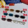 6931fb8f3a89a121ed54c375 Cartier 2025 Latest Metal Square Sunglasses for Men, European and American Retro Trend Small Frame Leopard Design Unisex Fashion Sunglasses CT0473S