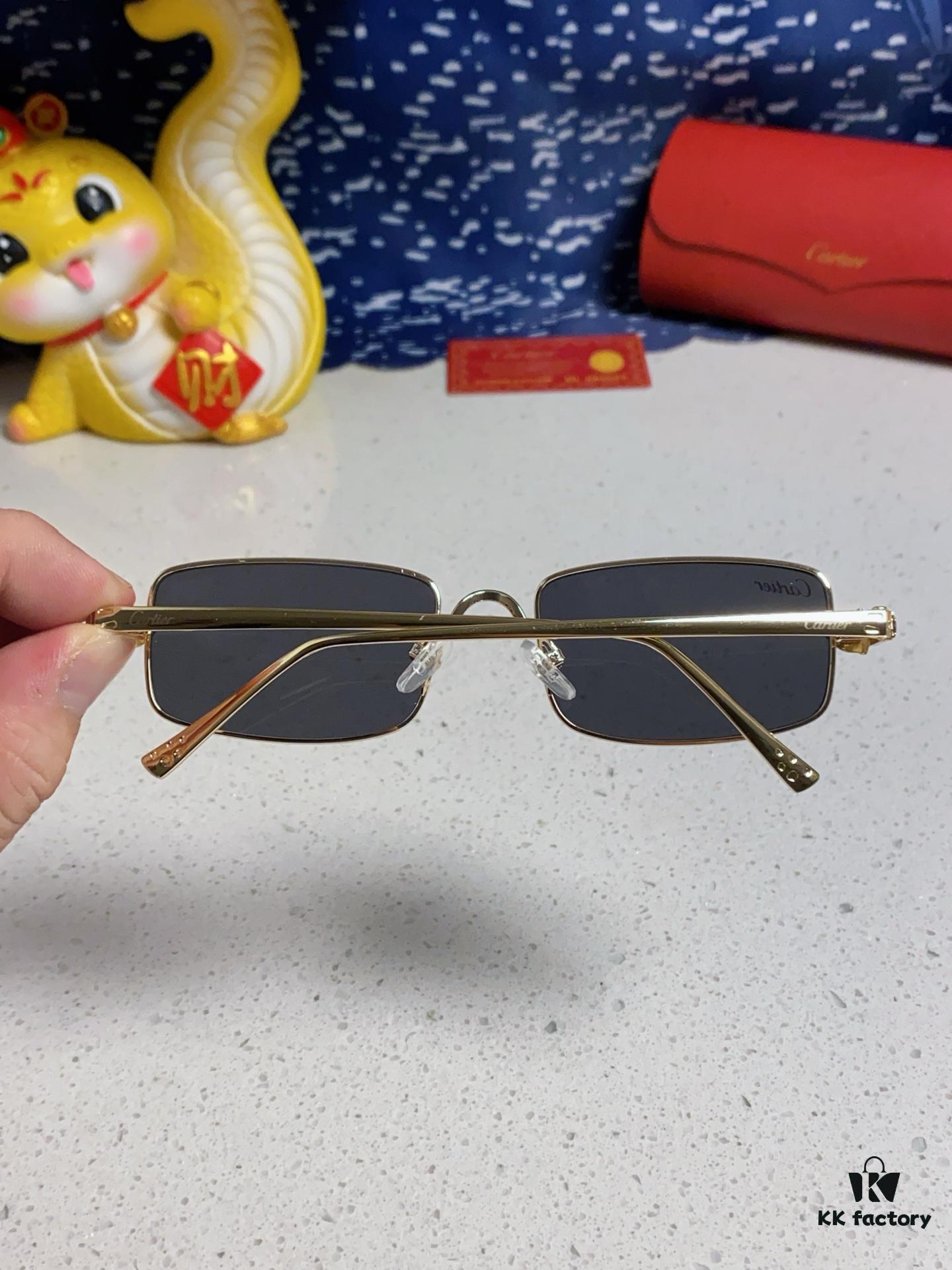 6931fb903a89a121ed54c37f Cartier 2025 Newest Metal Square Sunglasses Unisex, European and American Retro Stylish Small Frame Leopard Design Fashion Sunglasses CT0473S