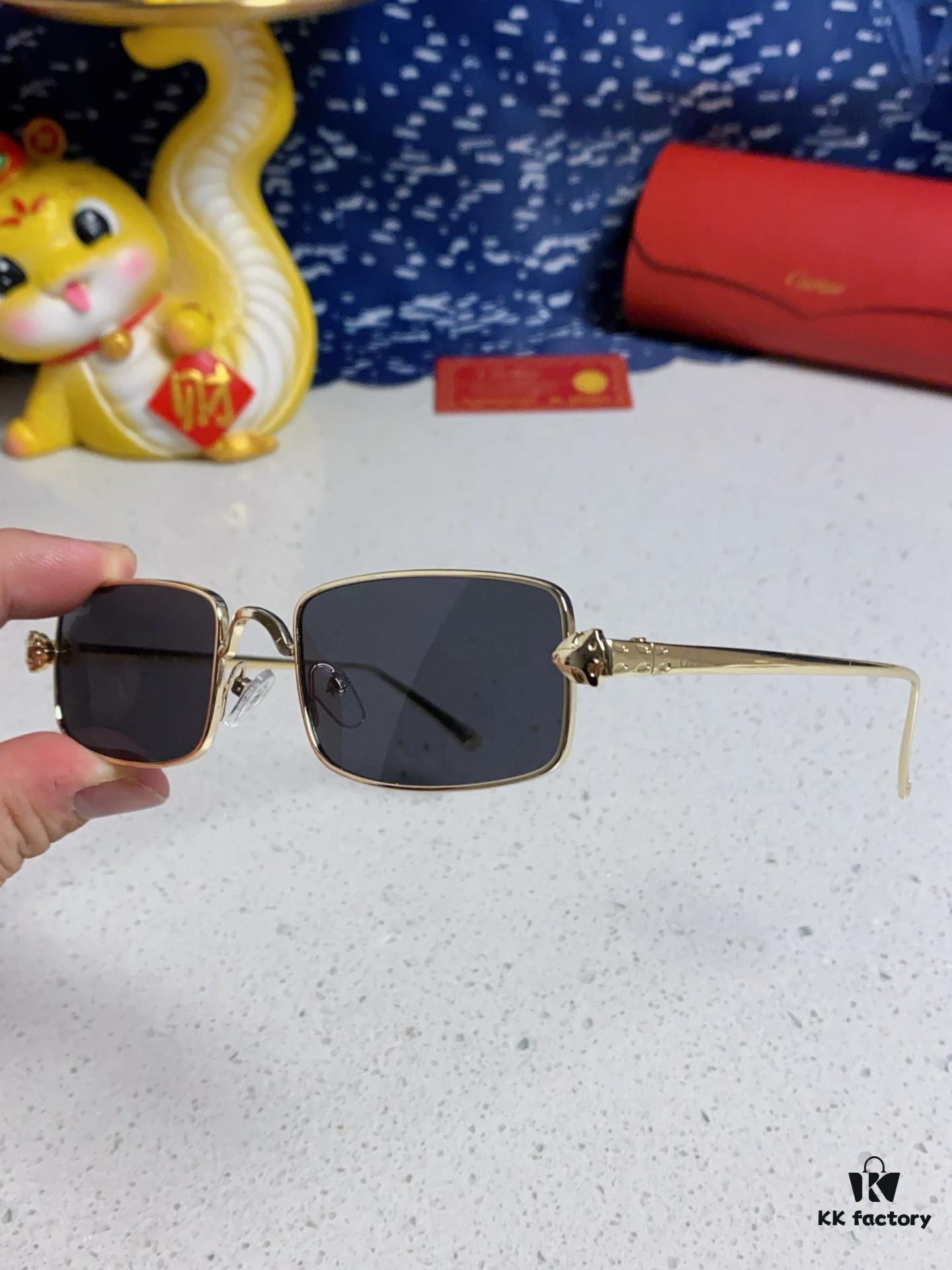 6931fb903a89a121ed54c380 Cartier 2025 Newest Metal Square Sunglasses Unisex, European and American Retro Stylish Small Frame Leopard Design Fashion Sunglasses CT0473S