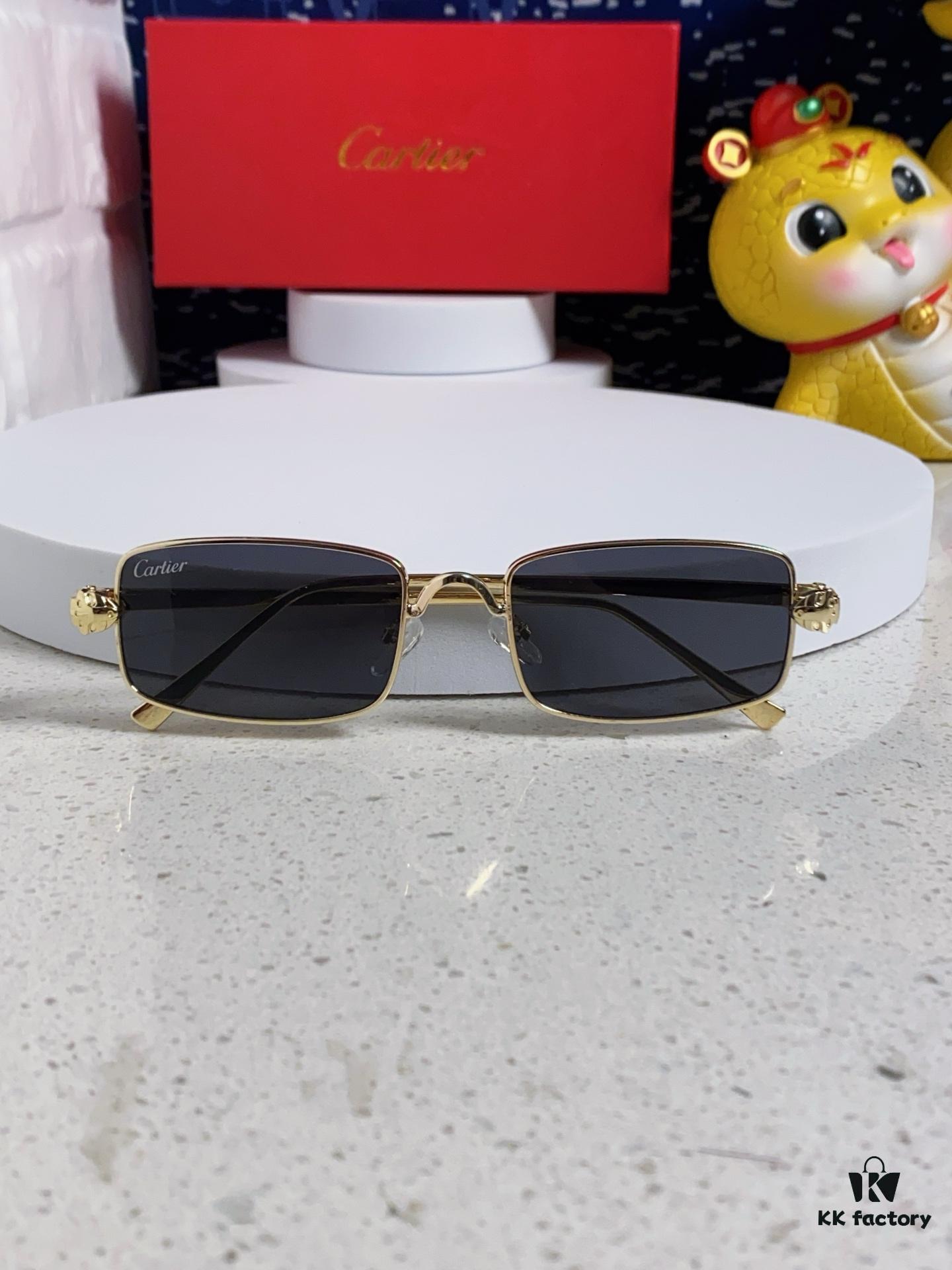6931fb903a89a121ed54c382 Cartier 2025 Newest Metal Square Sunglasses Unisex, European and American Retro Stylish Small Frame Leopard Design Fashion Sunglasses CT0473S