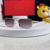 6931fb913a89a121ed54c38e Cartier 2025 Newest Metal Square Sunglasses for Men, European and American Retro Trend Small Frame Leopard Design Fashion Sunglasses for Women, CT0473S