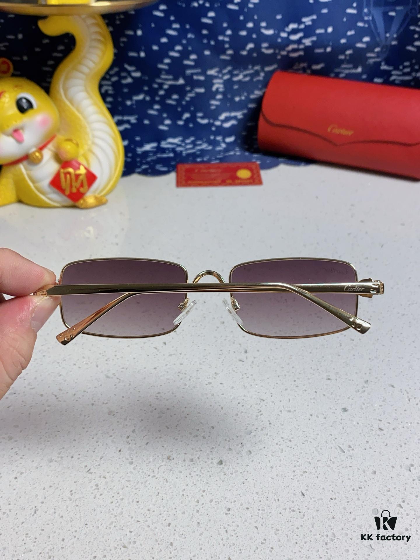 6931fb923a89a121ed54c392 Cartier 2025 Newest Metal Square Sunglasses for Men, European and American Retro Trend Small Frame Leopard Design Fashion Sunglasses for Women, CT0473S