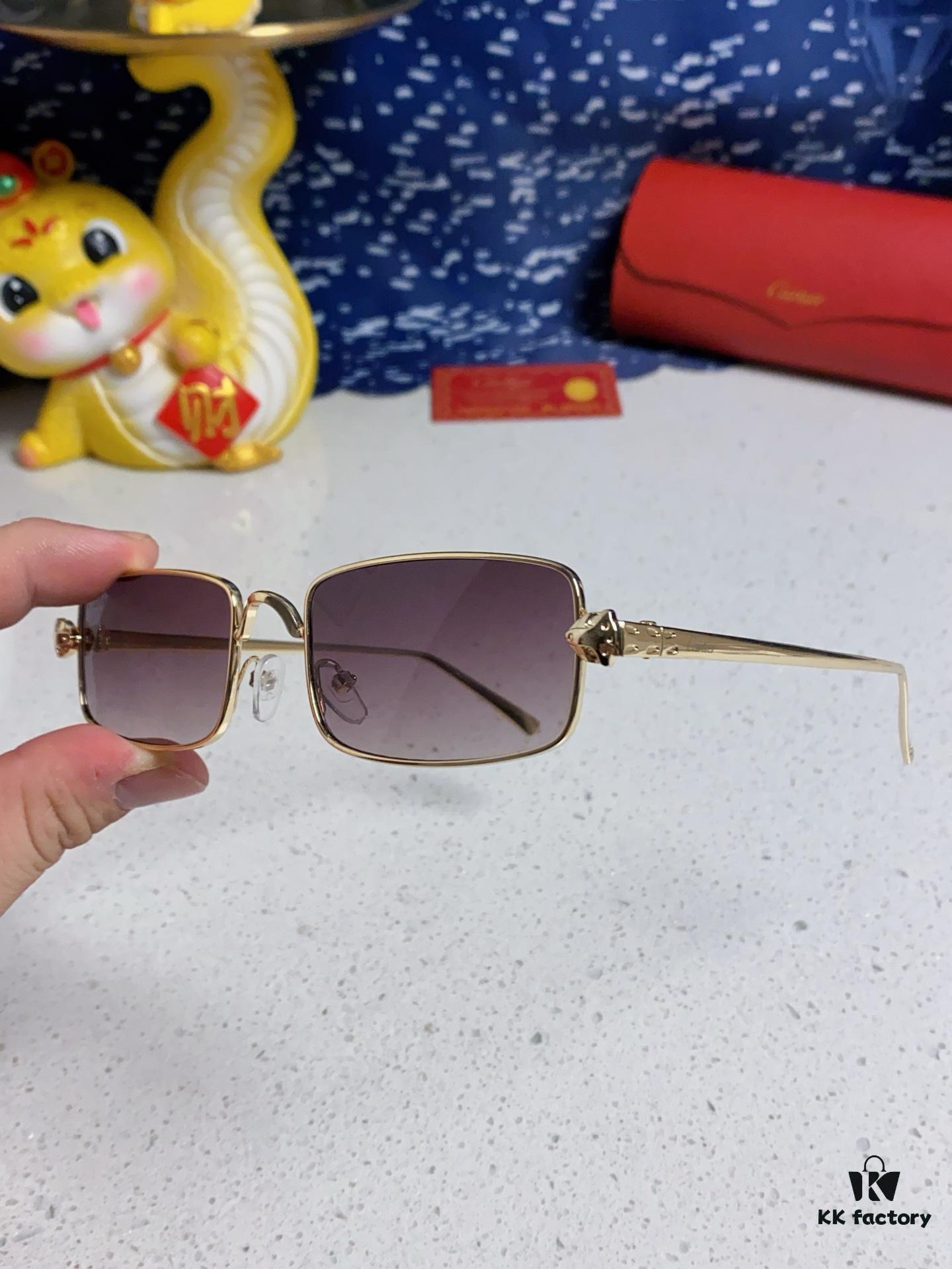 6931fb923a89a121ed54c393 Cartier 2025 Newest Metal Square Sunglasses for Men, European and American Retro Trend Small Frame Leopard Design Fashion Sunglasses for Women, CT0473S