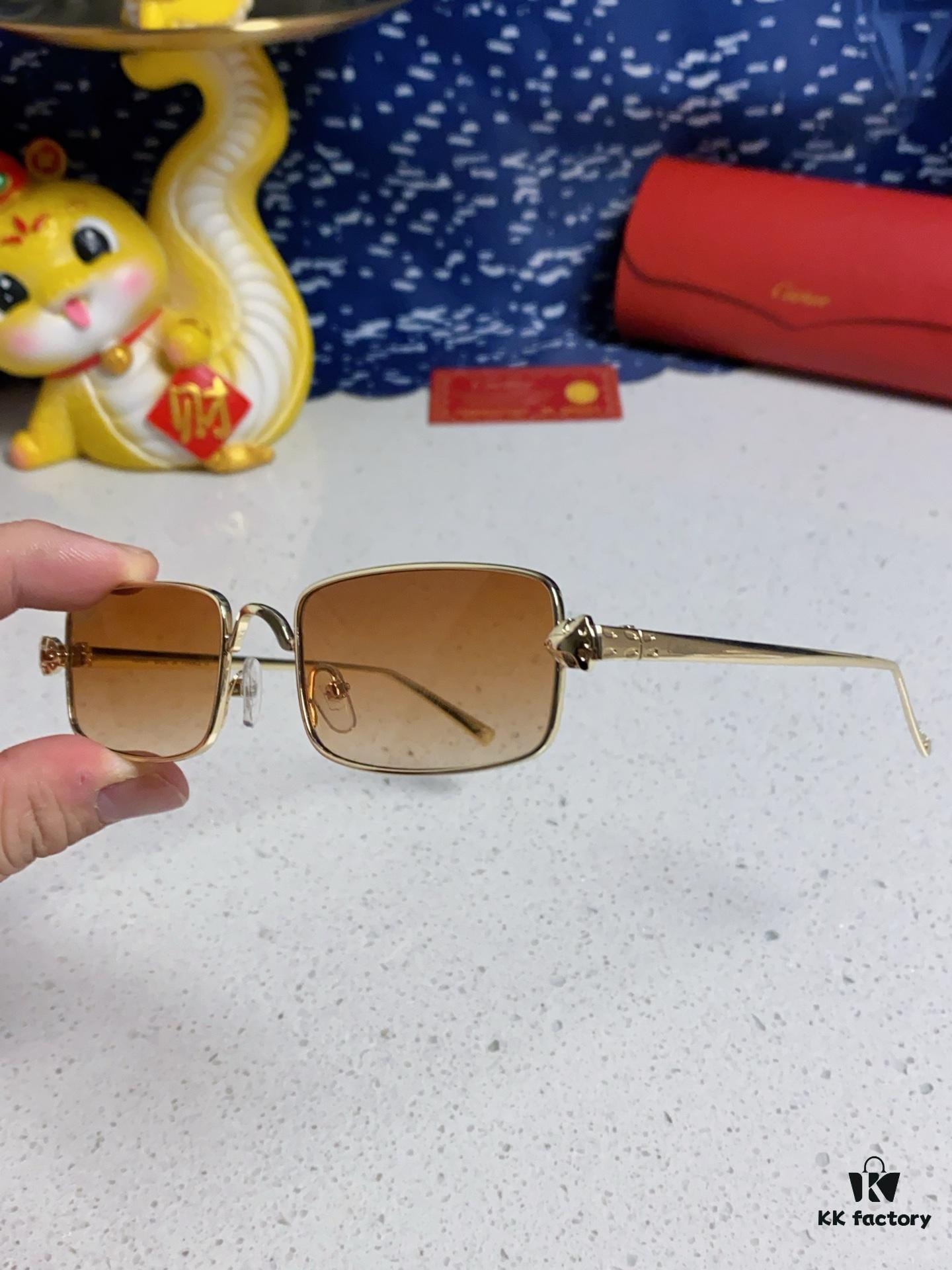 6931fb933a89a121ed54c3a5 Cartier 2025 Latest Metal Square Sunglasses for Men, European and American Retro Trend Small Frame Leopard Design Unisex Fashion Sunglasses CT0473S