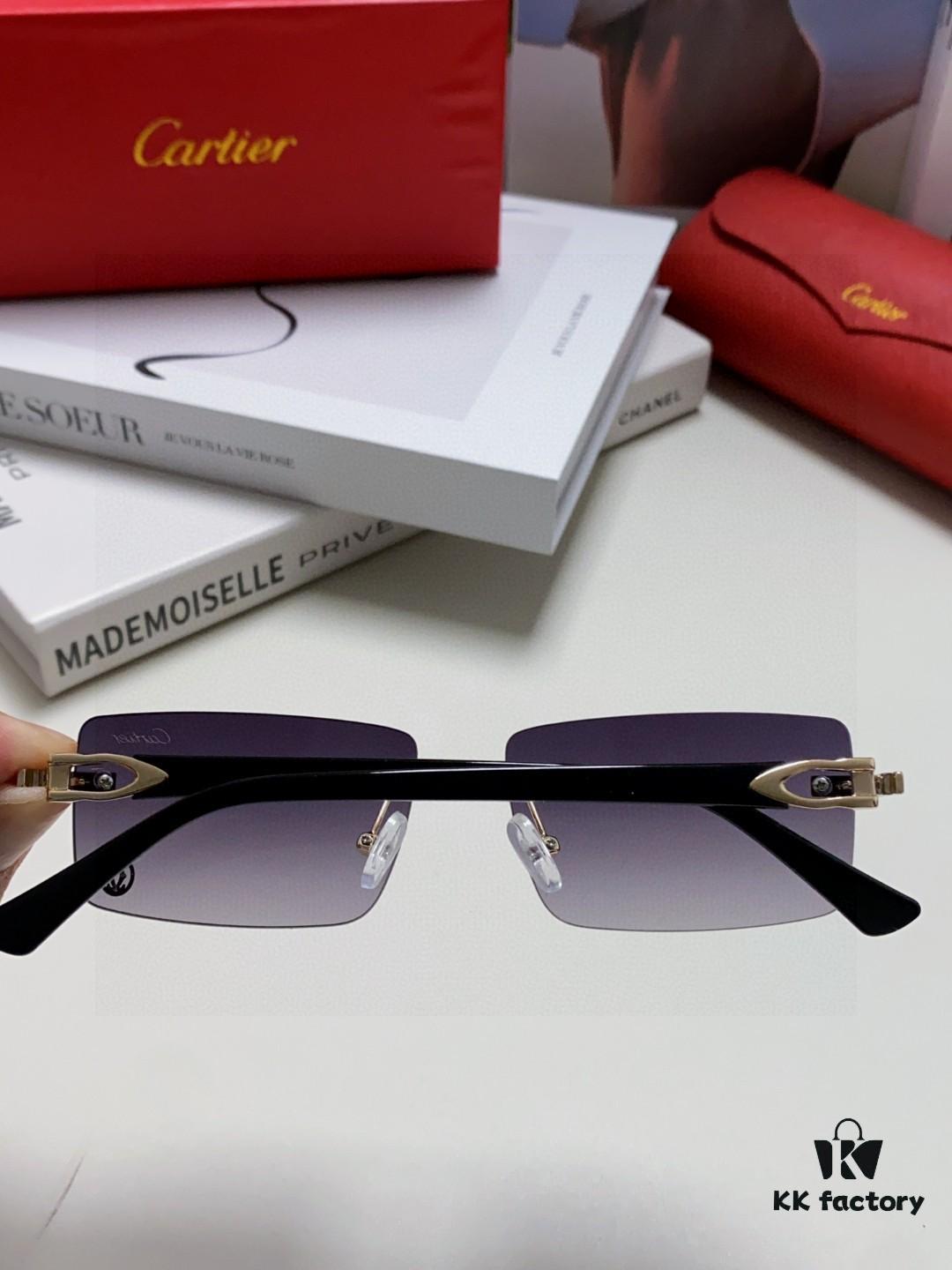 6931fb973a89a121ed54c3da Cartier 2025 New Unisex Frameless Fashion Blue Light Blocking HD Ultra-light Lightweight Youth-style Portable Eyeglasses, Sunglasses