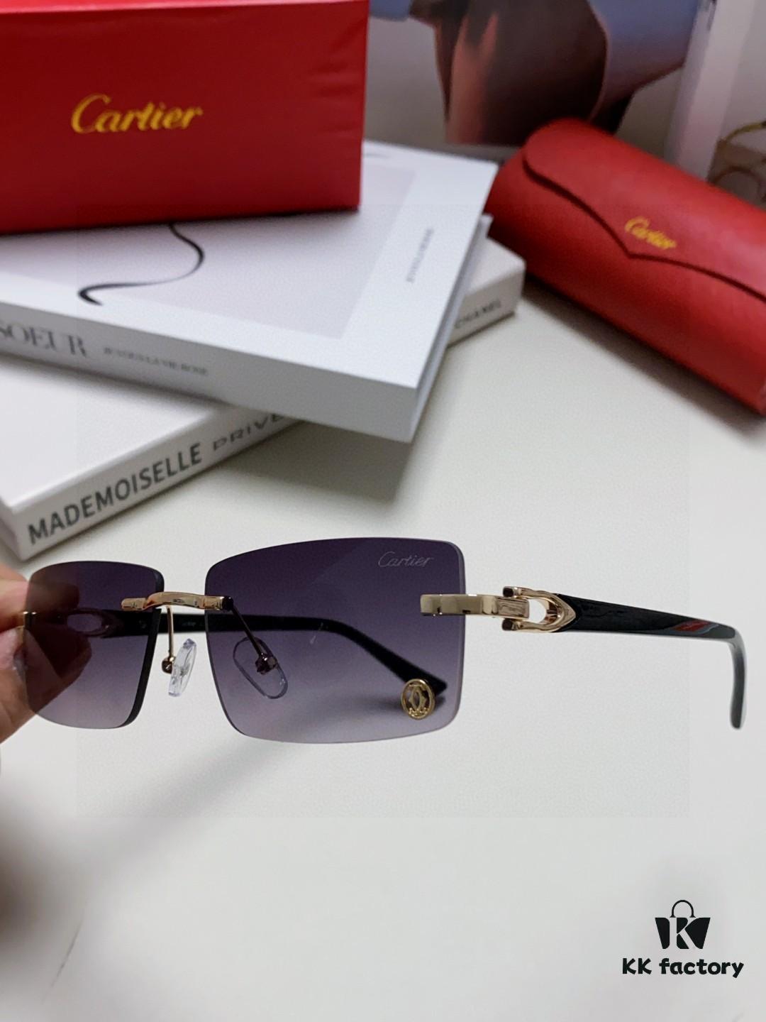 6931fb973a89a121ed54c3db Cartier 2025 New Unisex Frameless Fashion Blue Light Blocking HD Ultra-light Lightweight Youth-style Portable Eyeglasses, Sunglasses