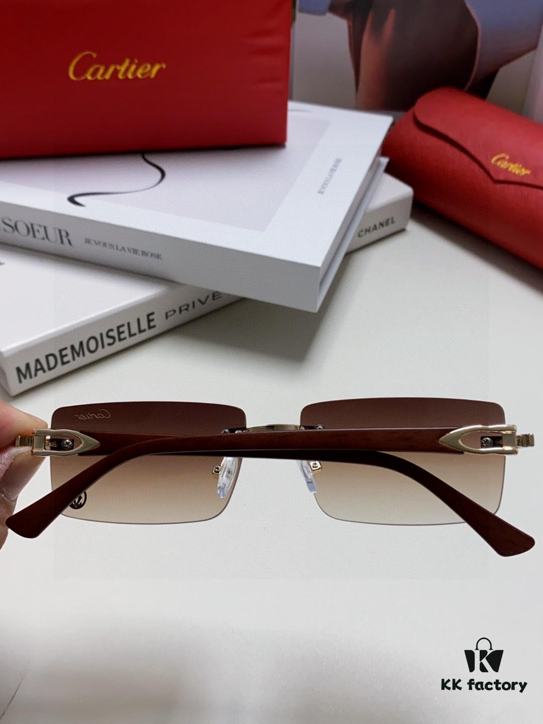 6931fb983a89a121ed54c3e4 Cartier 2025 New Unisex Frameless Fashion Blue Light Blocking HD Ultra-light Youthful and Portable Eyeglasses, Sunglasses