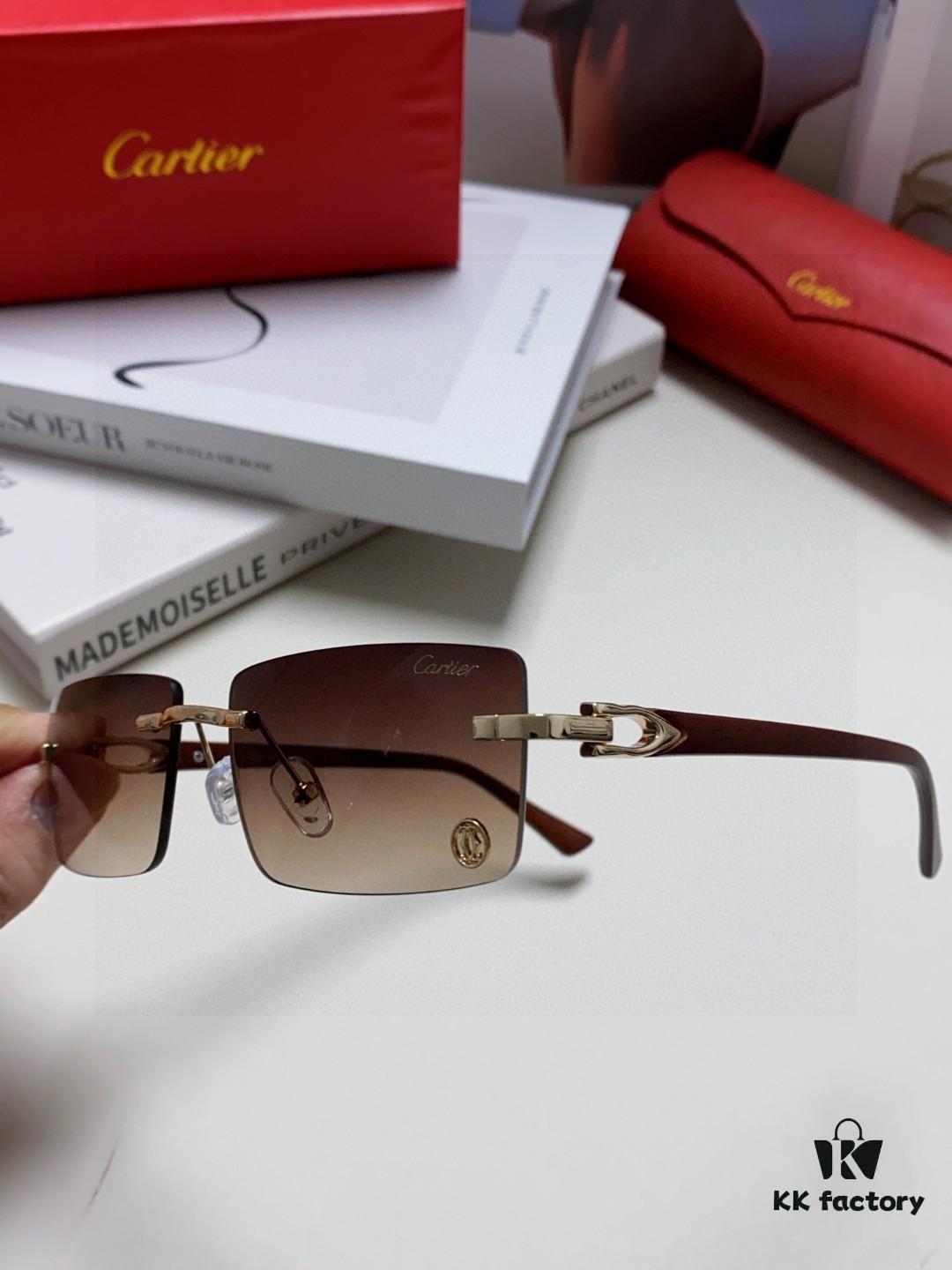 6931fb983a89a121ed54c3e5 Cartier 2025 New Unisex Frameless Fashion Blue Light Blocking HD Ultra-light Youthful and Portable Eyeglasses, Sunglasses