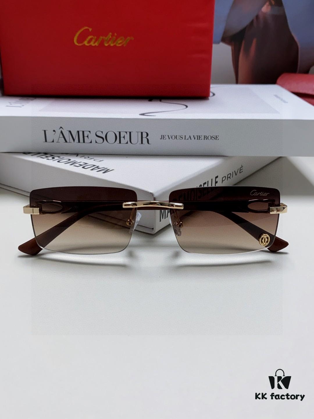 6931fb983a89a121ed54c3e6 Cartier 2025 New Unisex Frameless Fashion Blue Light Blocking HD Ultra-light Youthful and Portable Eyeglasses, Sunglasses