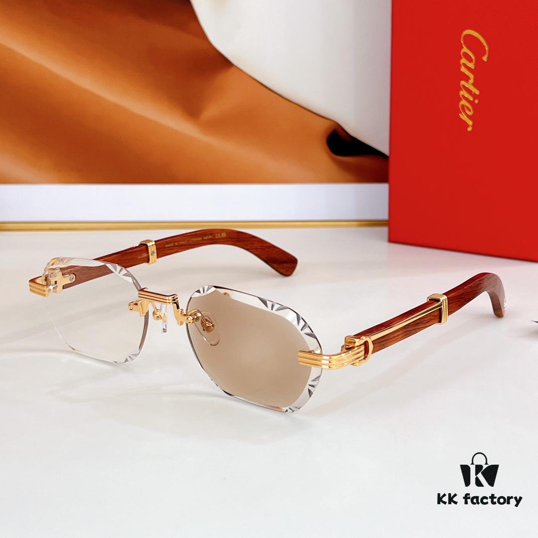 6931fb9a3a89a121ed54c407 135 Cartier MODEL: CT0533S SIZE: 58□20-145 Photochromic +30 Eyeglasses Sunglasses