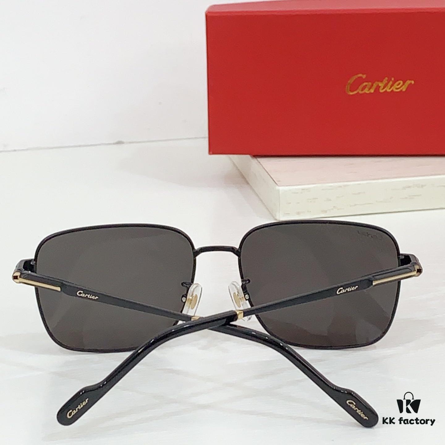 130 Cartier CT0525S Sunglasses, Size 60-17-145