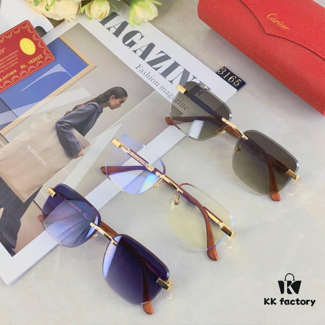 6931fba03a89a121ed54c457 Cartier Fashion New Arrival Sunglasses, High-Quality Stylish Square Metal Frame Unisex Cool Design