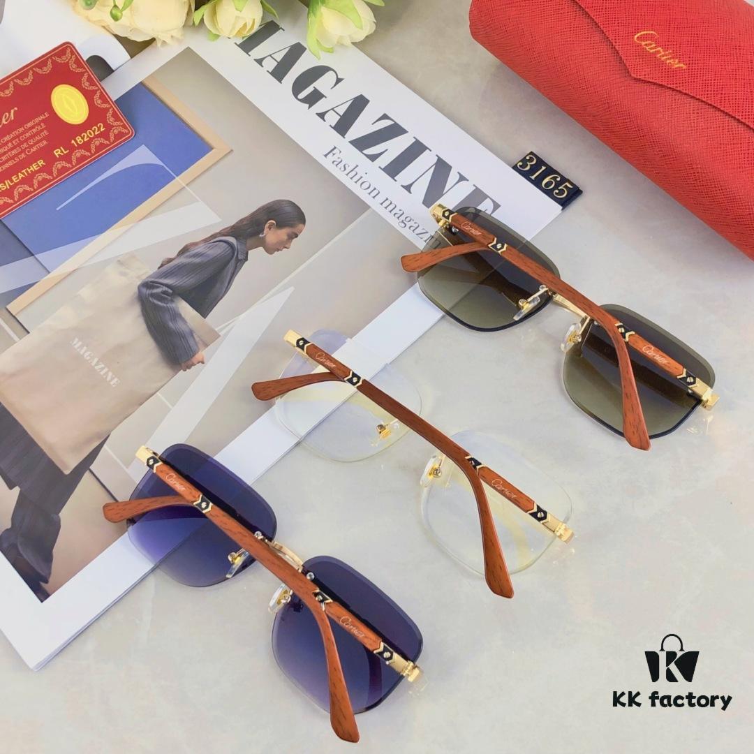 6931fba03a89a121ed54c458 Cartier Fashion New Arrival Sunglasses, High-Quality Stylish Square Metal Frame Unisex Cool Design