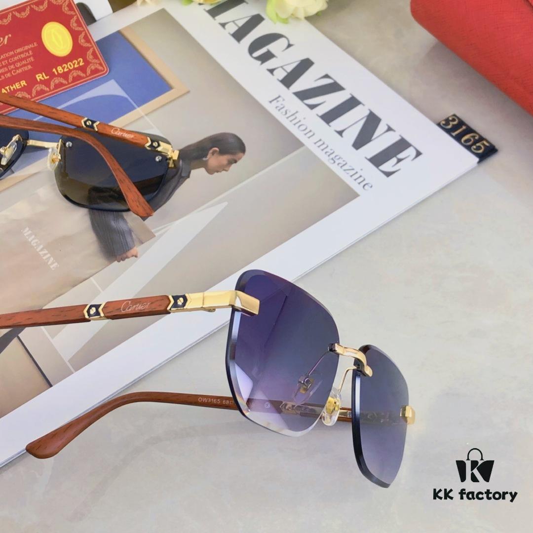 6931fba13a89a121ed54c45f Cartier Fashion New Arrival Sunglasses, High-Quality Stylish Square Metal Frame Unisex Cool Design